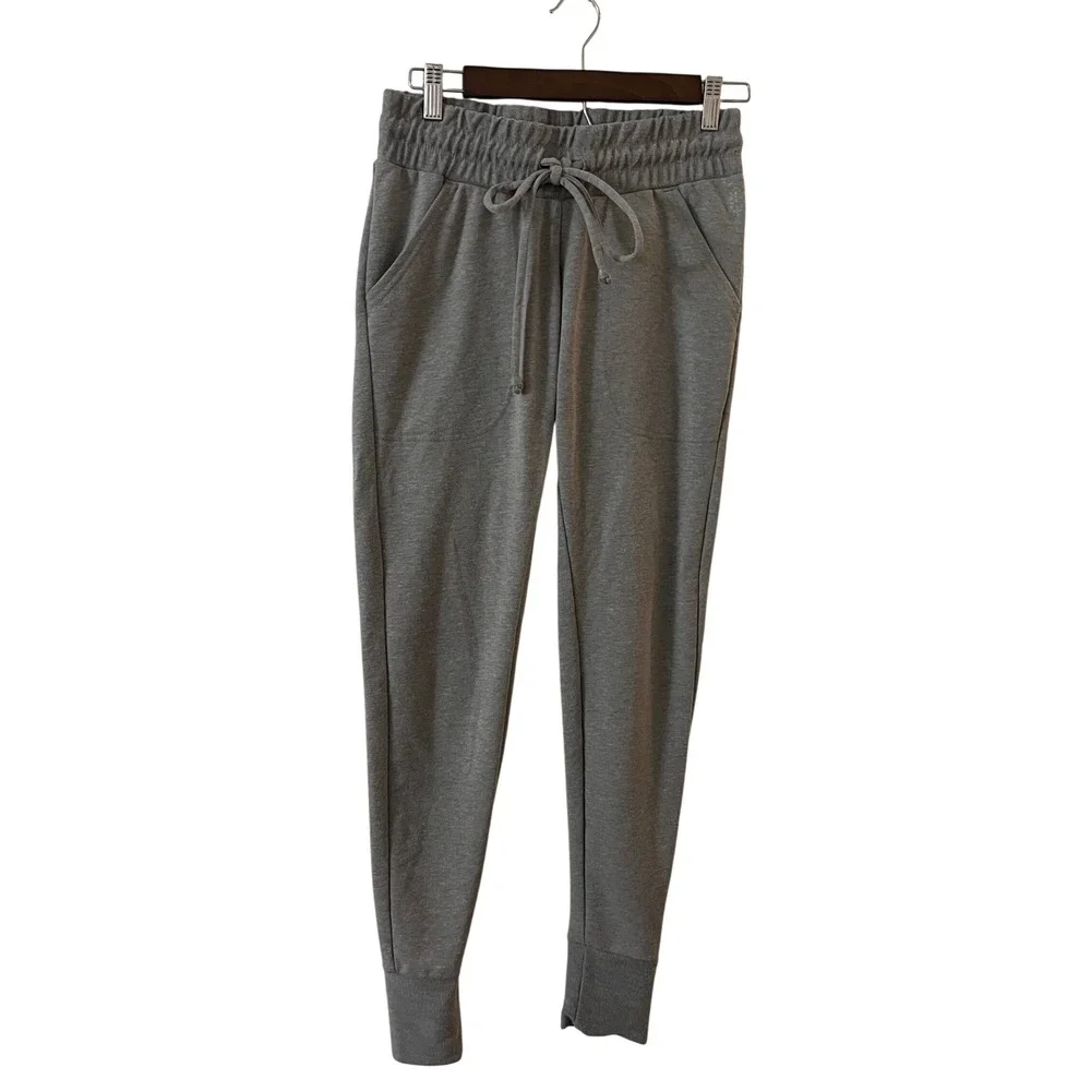 Free People Movement Sunny‎ Skinny Sweat Jogger Pants Gray Size XS